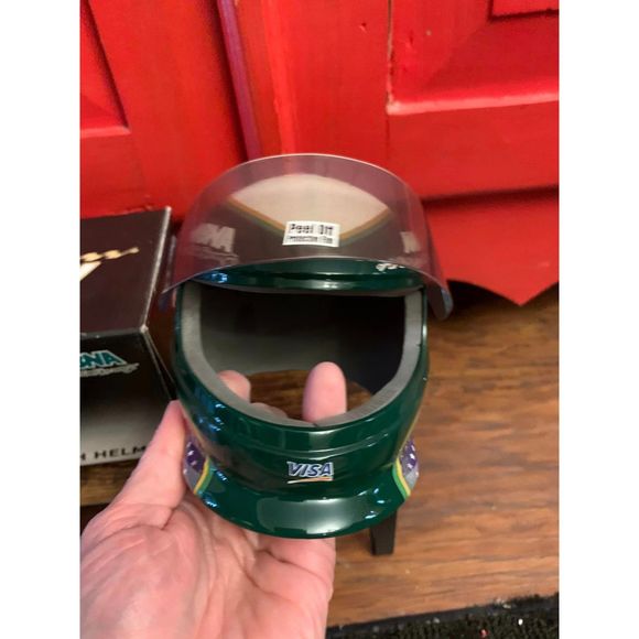 New IN Box MBNA Motorsports Nascar First Edition 2002 Mini Autograph Helmet Gift - Picture 5 of 6